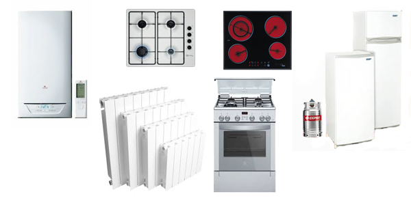 Aparatos domésticos a gas
